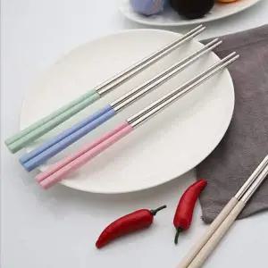 컬러 젓가락 8개세트 19cm