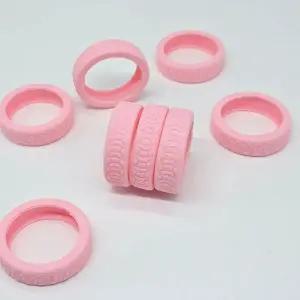 캐리어바퀴 보호커버 케리어휠 케이스 실리콘 8개입