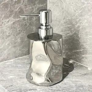 디스펜서 모던 라인 세라믹 350ml)  실버) 자용차용품 세차호스 고압 분사기