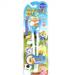 [골드스마일]뽀로로 학습 젓가락 어린이 교육 젓가락 저분 오른손