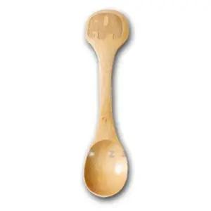 [골드스마일]동물 원목 수저 어린이 숟가락 나무 아동 유아 스푼