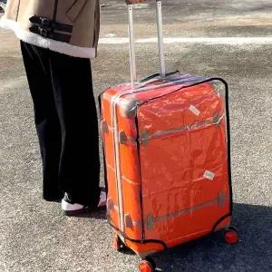 투명 캐리어 방수 커버 26인치 공커버 투명커버 캐리