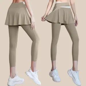 [아우트]레깅스 A라인 등산 프릴 스커트 운동복