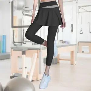 [아우트]필라테스 요가복 운동 스커트 고탄력