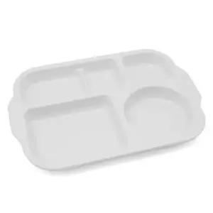 [골드스마일]파스텔 유아 식판 세트 ( 색상-화이트 )