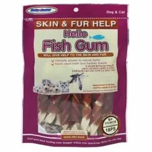 맛있는 강아지 간식 헬로도기 오리 생선껌 18p (W14F0A4)