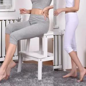 [아우트]면스판 여성 신축성 레깅스 8부레깅스 8부