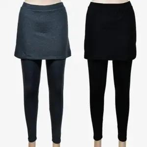 [아우트](보신각)여성 H라인 기모 겨울레깅스 치마