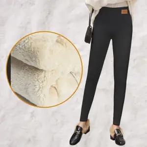[아우트]기모 레깅스 바지 하이웨스트 밴딩팬츠