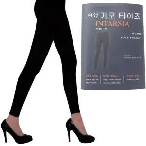 [아우트]여자 발열타이즈 기모 타이즈 무발