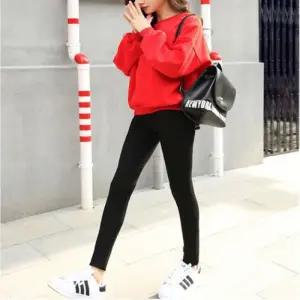 [아우트]여성레깅스 스판 블랙 스키니 바지