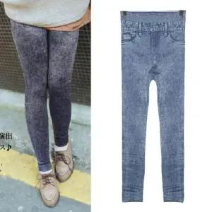 [아우트]따뜻한 슬림 봄레깅스 스톤워싱 기모레깅스