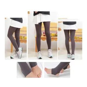 [아우트]여자 고리 기모 패션 레깅스 타이즈 X3개