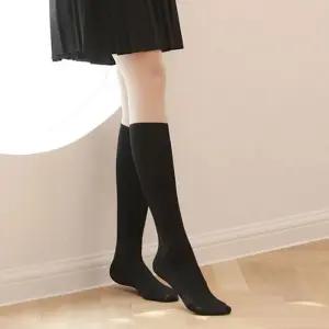 [아우트]쫀쫀 촘촘 블랙 스킨 투톤 스타킹