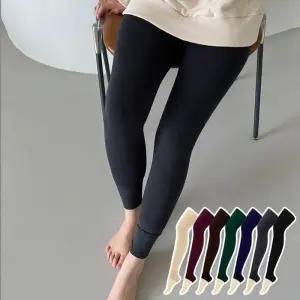 [아우트]무모스타킹 힙스타 따뜻 기모 레깅스 2컬러