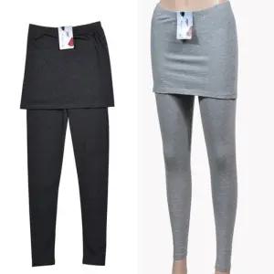 [아우트](조은)여성 면스판 여자레깅스 데일리 치마