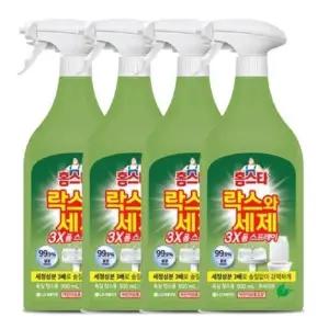[LG생활건강] 구석구석 홈스타 락스와세제 스프레이후레쉬500mlx4