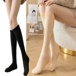 [아우트]니삭스 기모 따뜻한 보온 반스타킹