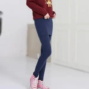 [아우트]국내생산 데일리 치마레깅스 빅사이즈 4부