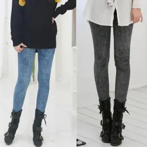 [아우트]기모 타이즈 안감 청 데일리 여성 레깅스