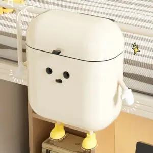 휴지통 예쁜 쓰레기통 주방용 욕실용 귀여운 캐릭터