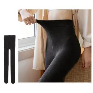 [아우트]꽈배기니트 타이즈 유발 블랙 Free 스판