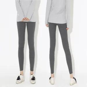 [아우트]레깅스 밴딩 벨로아 스판 요가바지 쫄바지