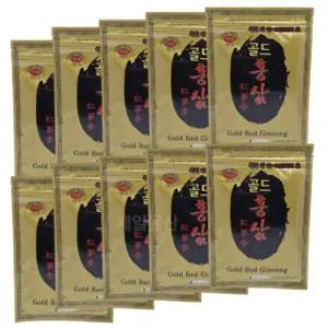 [골드스마일]골드홍삼 패드 20매 홍삼 한방성분 건강 찜질 패치 10