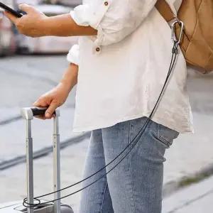 [라일리] Rly 가방와이어 여행케이블 가방잠금장치 와이어 2M  42208573)