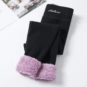 [아우트]복부를 하이웨스트팬츠 잡아주는 기모 융털