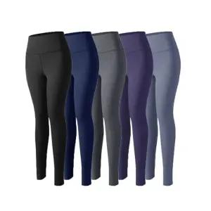 [아우트]하이웨스트 여자레깅스 바지 5컬러 1P
