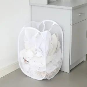 세탁 위생 통풍 망사형 깔끔한 보관함 틈새 빨래 통