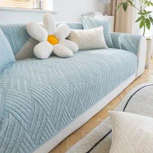 쇼파 소파 커버 여름 겨울 고탄력 코튼 원단 사계절 범용 미끄럼 방지 쿠션 현대 호환 조합 타월