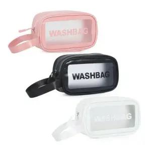 [라일리] Rly 여행용 방수 반투명 세면가방 소형 3종컬러 목욕  42208774)