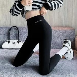 [아우트]심리스 레깅스 편한 여성용 하이웨이스트