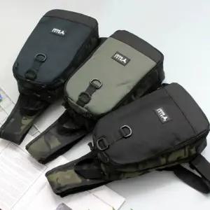 스타일리쉬한 밀리터리 패턴 실용적인 캐주얼 데일리 베이직 패션 크로스백 밀착 바디 가슴 가방