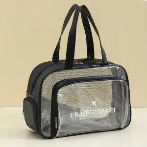 수영장 물놀이 투명 방수 비치 백 아쿠아 슬리퍼 가방