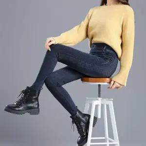 [아우트]레깅스바지 데님 페이크레깅스 캐주얼
