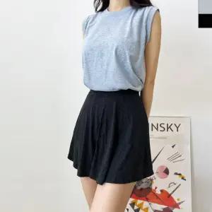 [아우트]쿨여름사방스판후레아치마레깅스