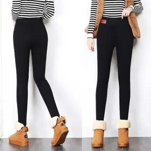 [아우트]라벨 쫄바지 편한 기모 레깅스