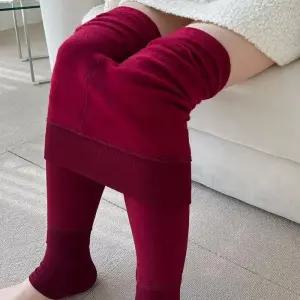 [아우트]겨울 타이즈 퍼 안감 방한 뒤꿈치 고정