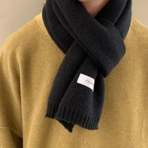 두꺼운 목도리 간절기 여성 패션 방한 양면목도리