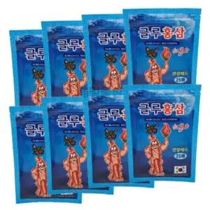 글루홍삼 패드 25매입 붙이는 찜질 팩 건강 패치 8개