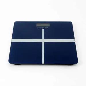 크로스 네이비 사각 디지털 체중계