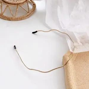 웨이브 메탈 머리띠 가벼운 슬림한 데일리 헤어밴드