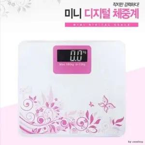 미니 다이어트 디지털 체중계 헬스용