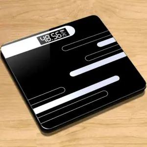 라인 디지털 체중계 블랙 몸무게 저울