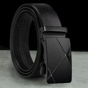레더가죽 데일리 남자벨트 끈조절 벨트 자동벨트 정장