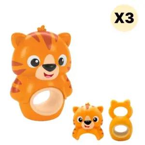 스엔코샵 타이어 이앓이 치아발육기 장난감 3p