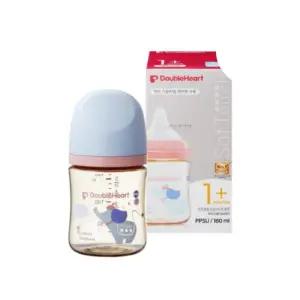 더블하트 신생아 수유 젖병 160ml 젖꼭지 S 코끼리